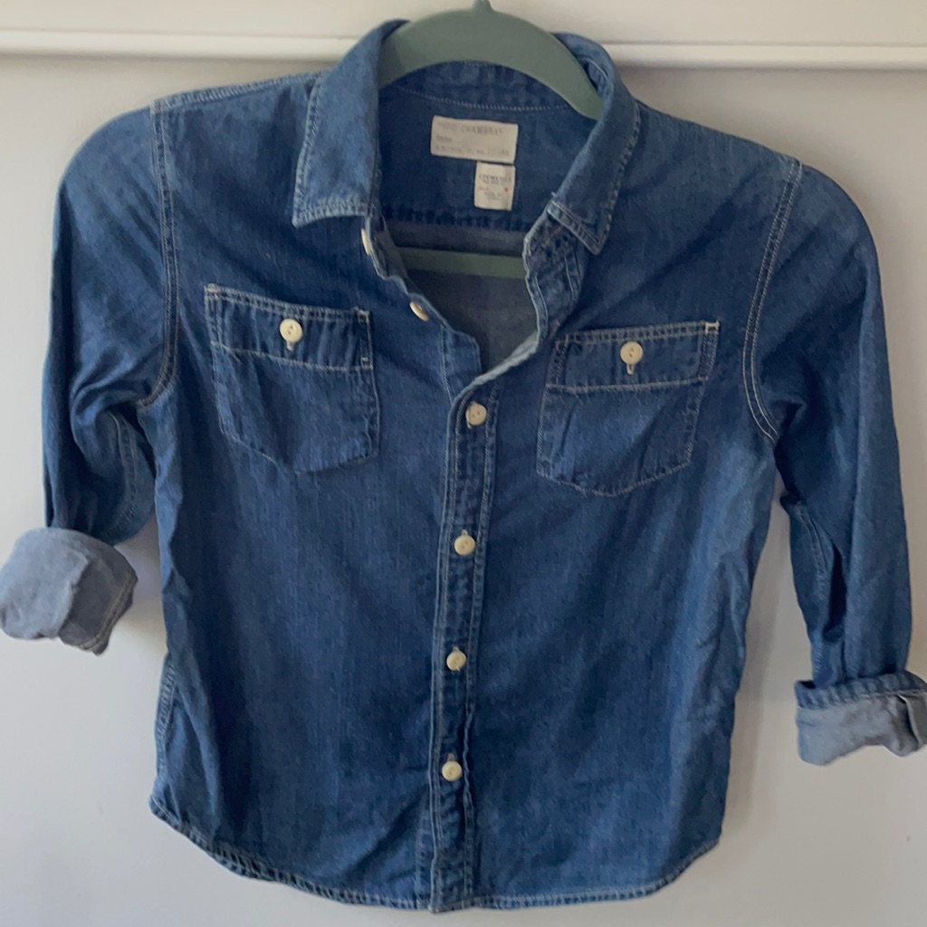 Crewcuts Denim Button Down